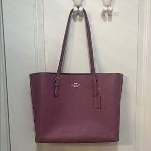 Coach Mulberry Leather Tote